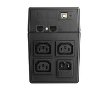 UPS (zasilacz awaryjny) Power Walker LINE-INTERACTIVE (800VA/480W, 3x IEC, USB, LCD)